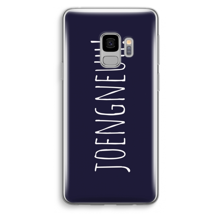Joengneuh!: Samsung Galaxy S9 Transparant Hoesje