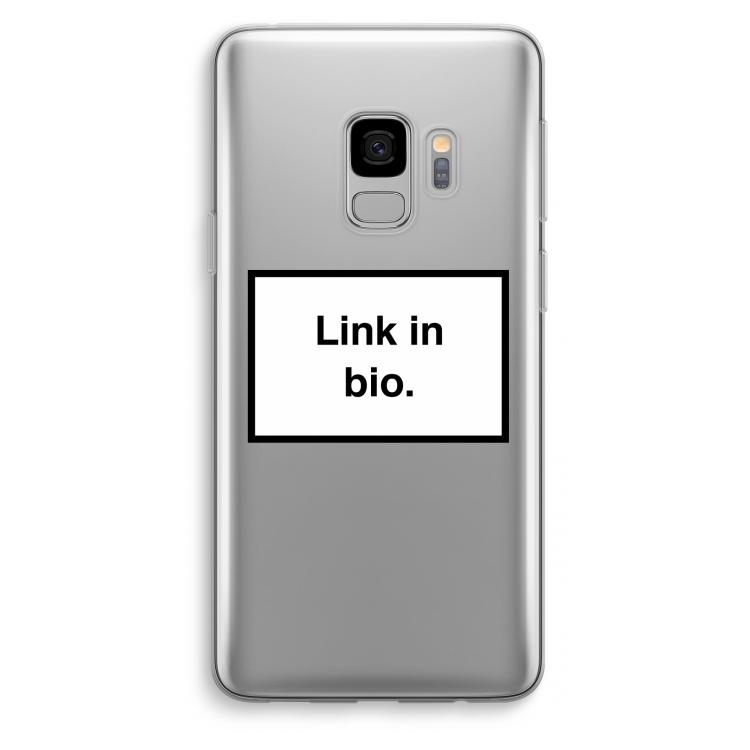 Link in bio: Samsung Galaxy S9 Transparant Hoesje