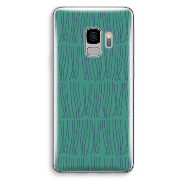 Swirls: Samsung Galaxy S9 Transparant Hoesje