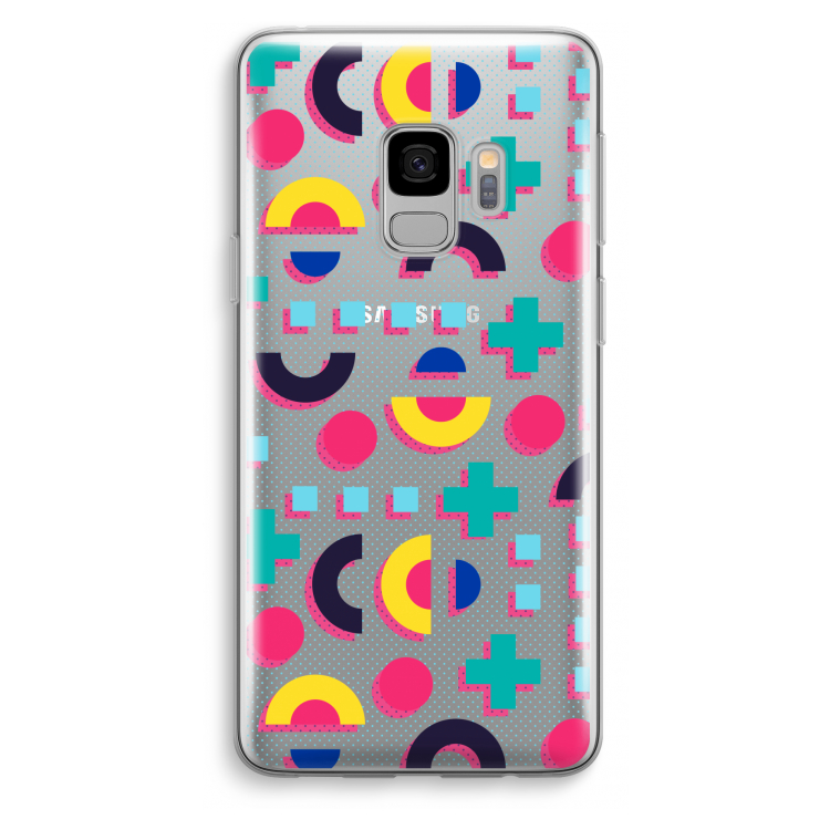 8-bit N°2: Samsung Galaxy S9 Transparant Hoesje