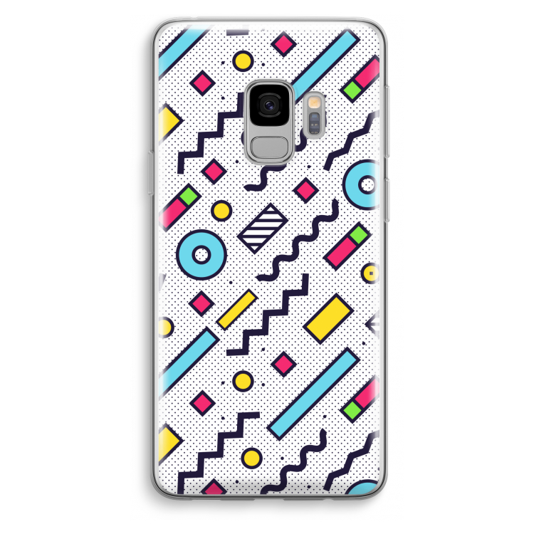 8-bit N°8: Samsung Galaxy S9 Transparant Hoesje