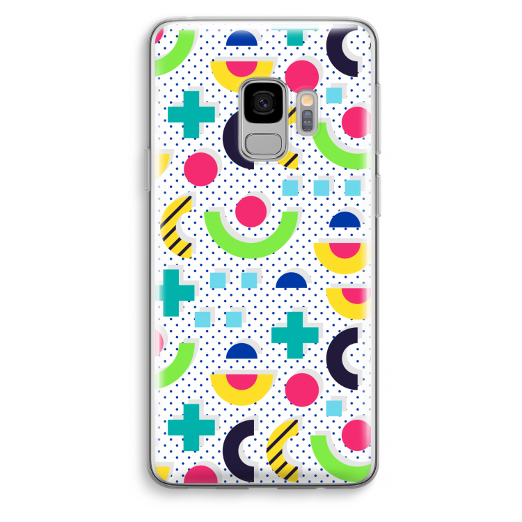 8-bit N°1: Samsung Galaxy S9 Transparant Hoesje