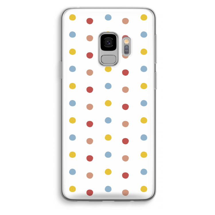 Bollen: Samsung Galaxy S9 Transparant Hoesje