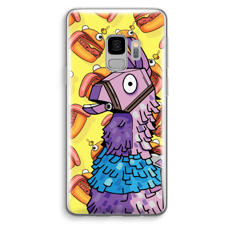 Loot Burger: Samsung Galaxy S9 Transparant Hoesje