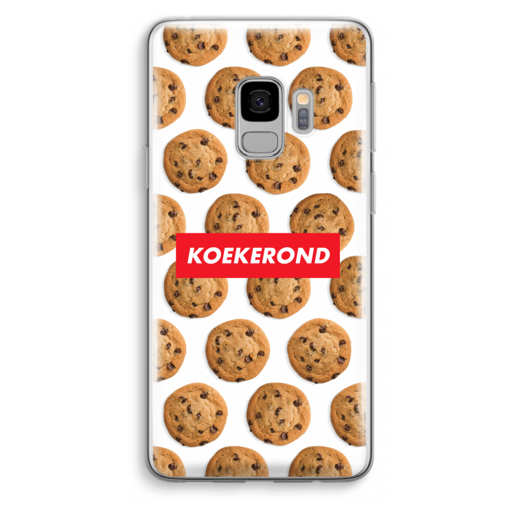 Koekerond: Samsung Galaxy S9 Transparant Hoesje