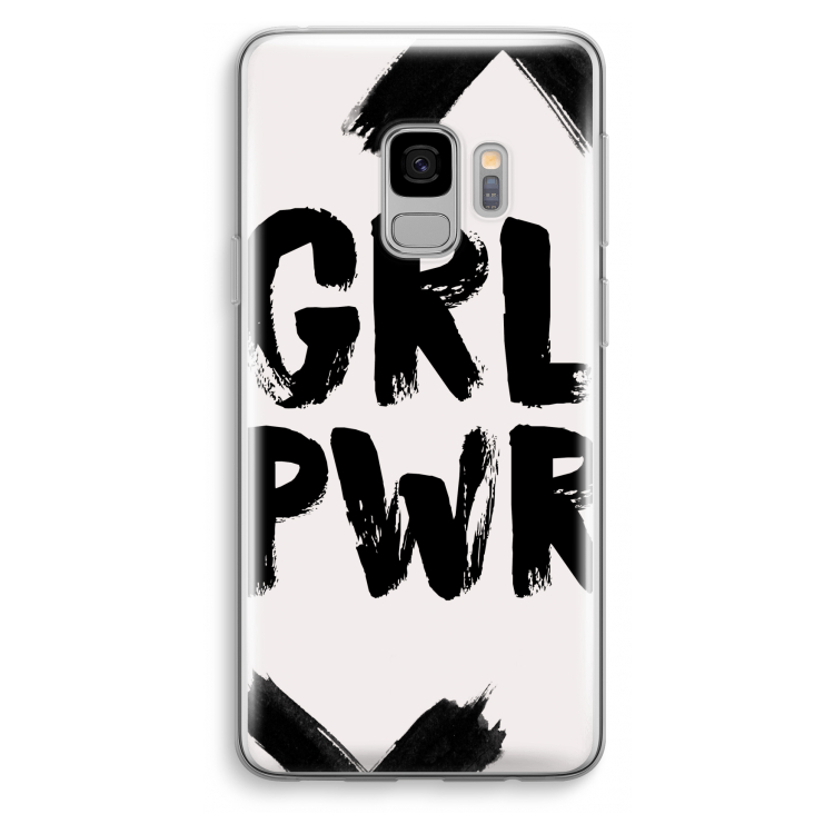Girl Power #2: Samsung Galaxy S9 Transparant Hoesje
