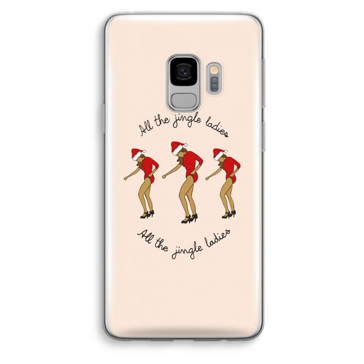 Jingle Ladies: Samsung Galaxy S9 Transparant Hoesje