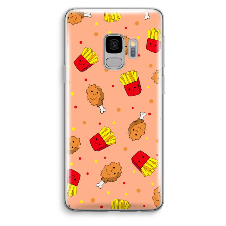 Chicken 'n Fries: Samsung Galaxy S9 Transparant Hoesje