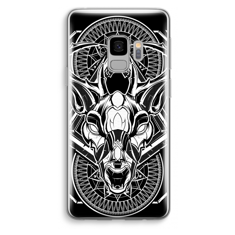 Oh Deer: Samsung Galaxy S9 Transparant Hoesje