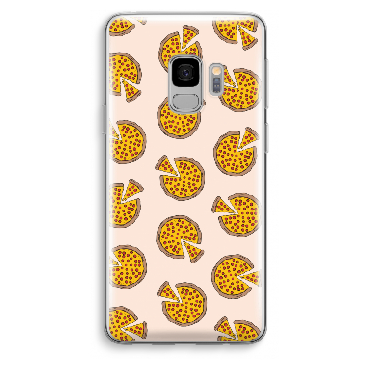 You Had Me At Pizza: Samsung Galaxy S9 Transparant Hoesje
