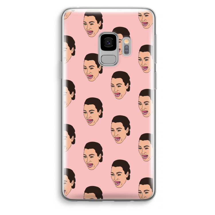Ugly Cry Call: Samsung Galaxy S9 Transparant Hoesje