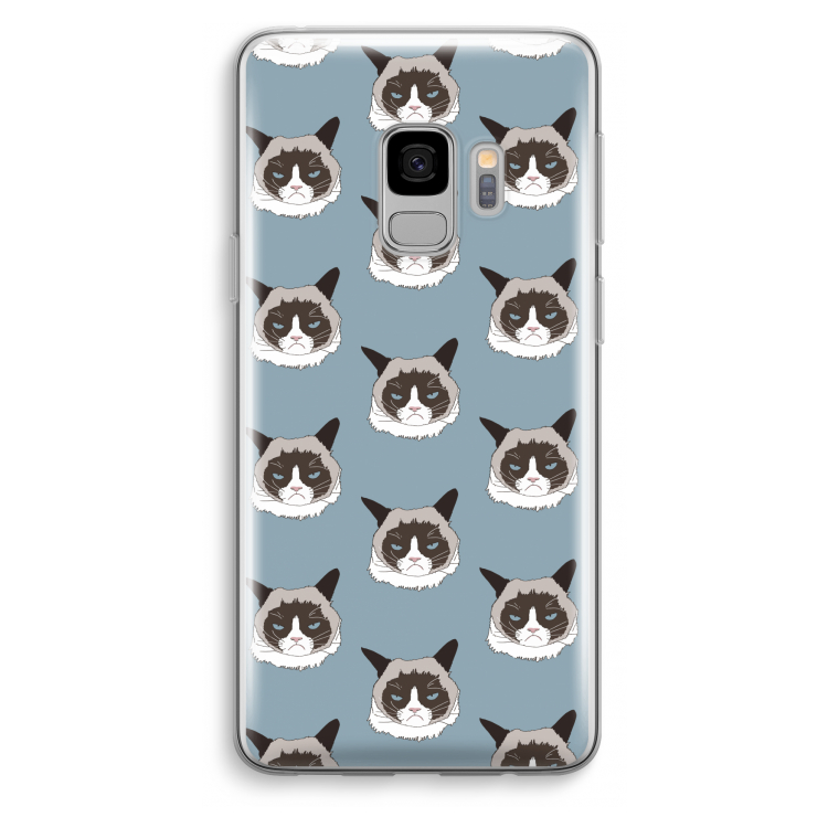 It's a Purrr Case: Samsung Galaxy S9 Transparant Hoesje