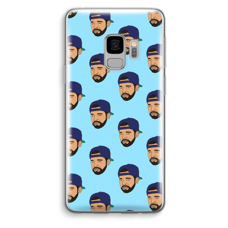 Drake Away: Samsung Galaxy S9 Transparant Hoesje