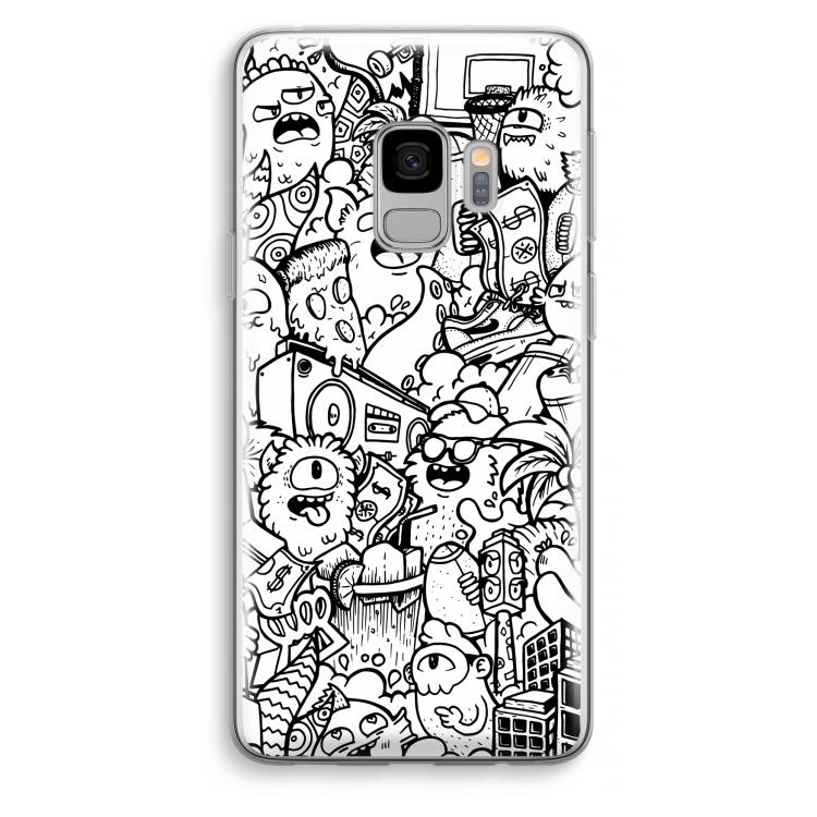 Vexx City #2: Samsung Galaxy S9 Transparant Hoesje
