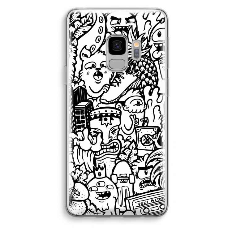 Vexx Mixtape #2: Samsung Galaxy S9 Transparant Hoesje