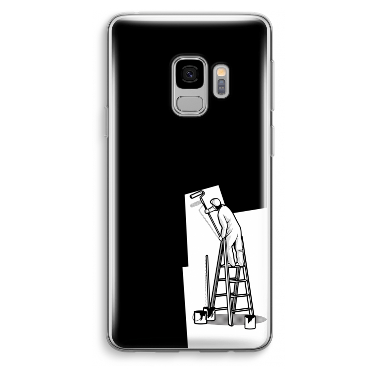 Musketon Painter: Samsung Galaxy S9 Transparant Hoesje