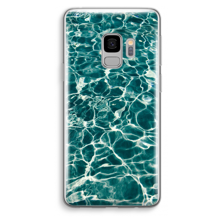Weerkaatsing water: Samsung Galaxy S9 Transparant Hoesje