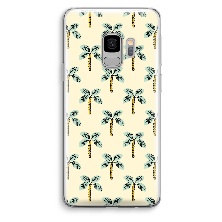 Paradise: Samsung Galaxy S9 Transparant Hoesje