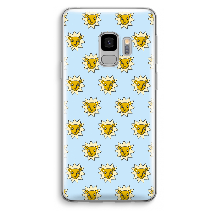 Leeuwenkoppen: Samsung Galaxy S9 Transparant Hoesje