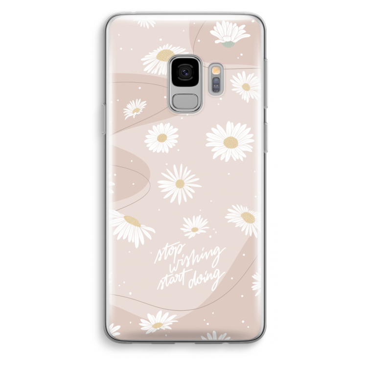 Daydreaming becomes reality: Samsung Galaxy S9 Transparant Hoesje
