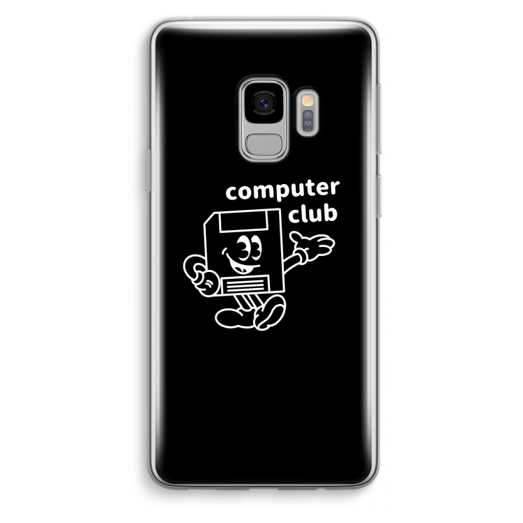 Floppyhead: Samsung Galaxy S9 Transparant Hoesje