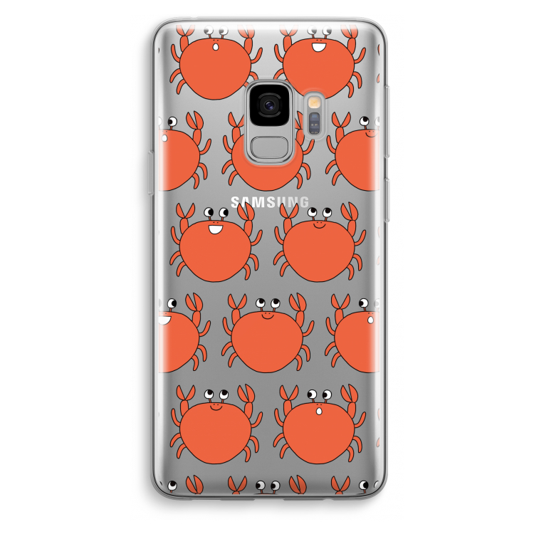 Krab: Samsung Galaxy S9 Transparant Hoesje