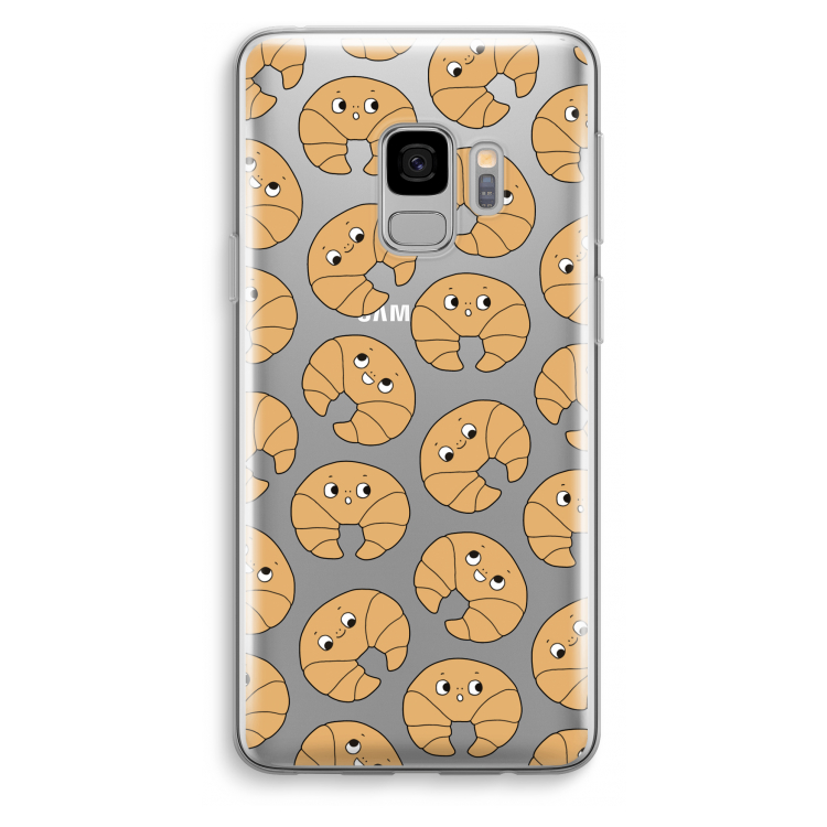 Croissant: Samsung Galaxy S9 Transparant Hoesje