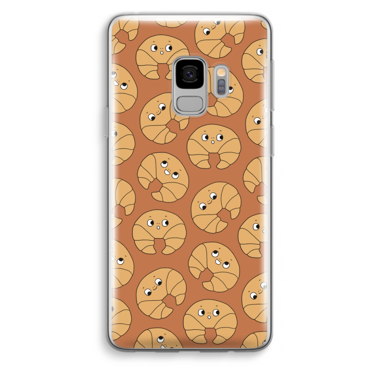 Croissant: Samsung Galaxy S9 Transparant Hoesje