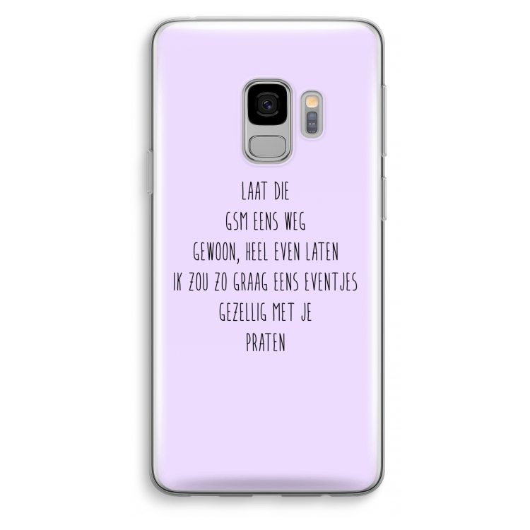 GSM: Samsung Galaxy S9 Transparant Hoesje