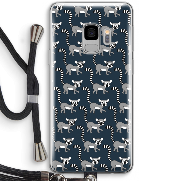 Makis: Samsung Galaxy S9 Transparant Hoesje met koord