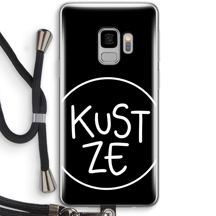 KUST ZE: Samsung Galaxy S9 Transparant Hoesje met koord