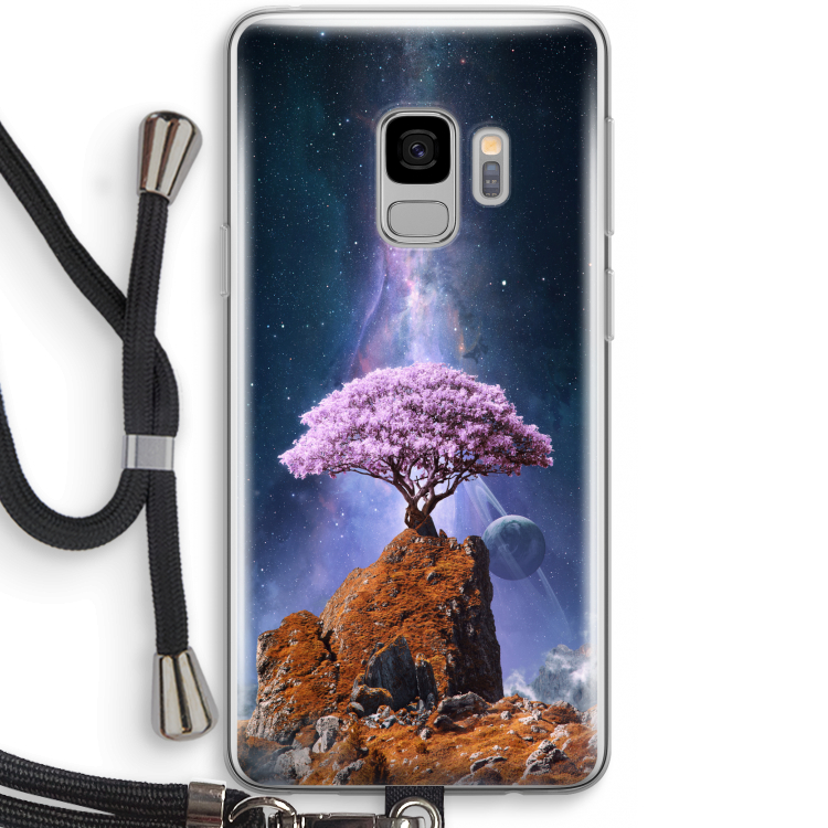 Ambition: Samsung Galaxy S9 Transparant Hoesje met koord