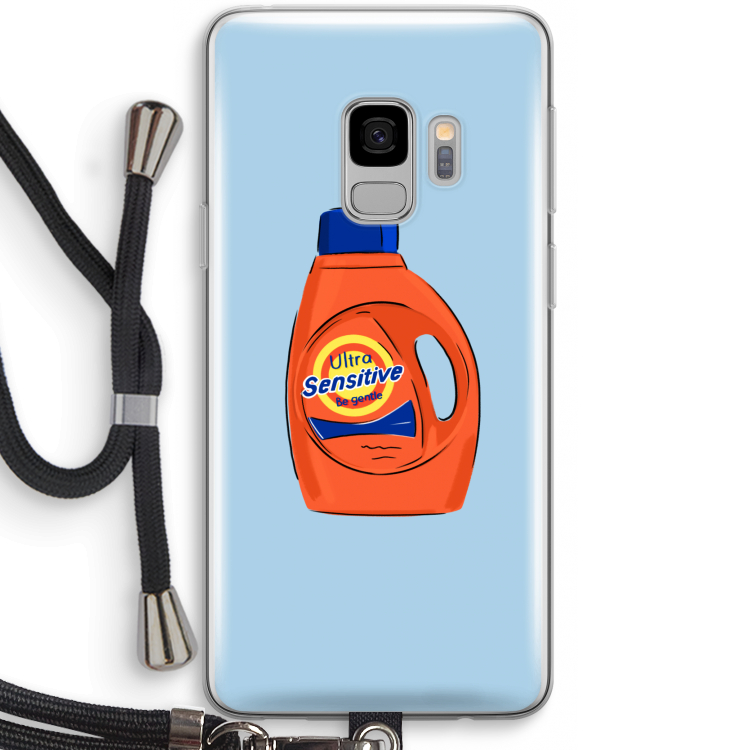 Ultra Sensitive: Samsung Galaxy S9 Transparant Hoesje met koord