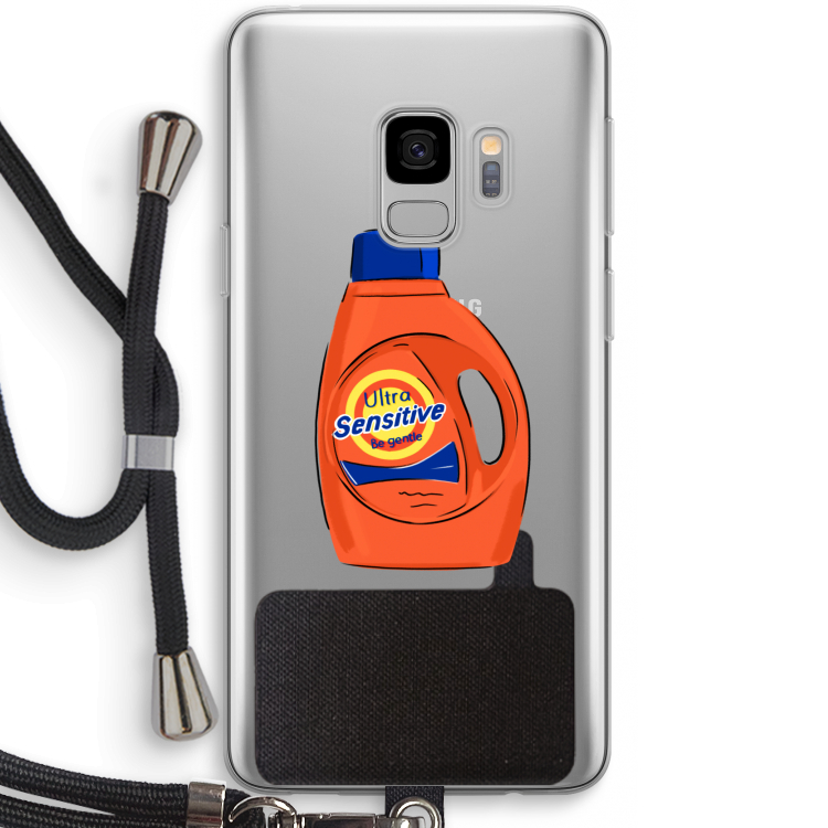 Ultra Sensitive: Samsung Galaxy S9 Transparant Hoesje met koord