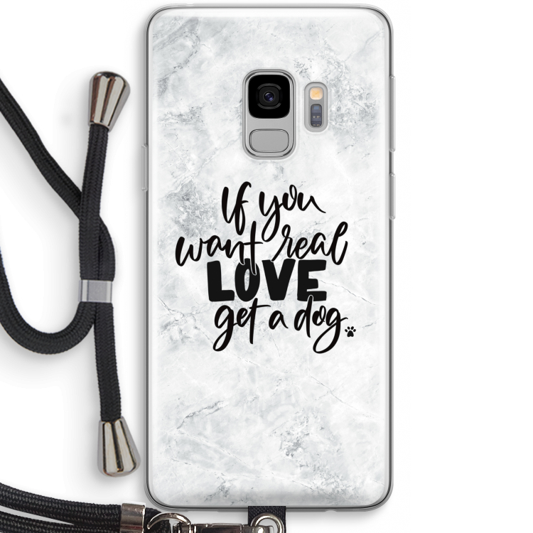 Partner in crime: Samsung Galaxy S9 Transparant Hoesje met koord