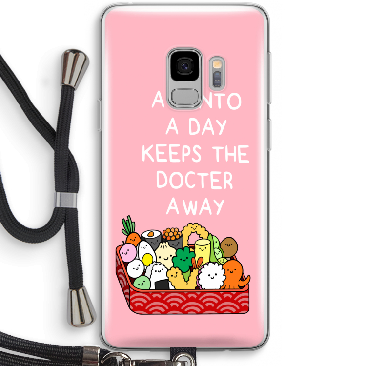 Bento a day: Samsung Galaxy S9 Transparant Hoesje met koord