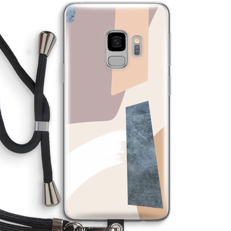 Luca: Samsung Galaxy S9 Transparant Hoesje met koord