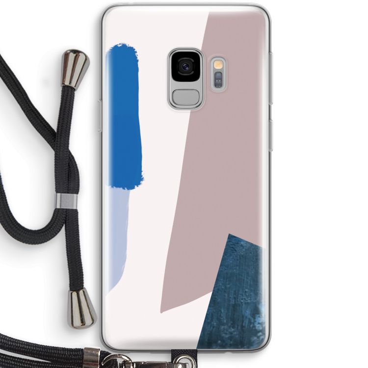 Lapis: Samsung Galaxy S9 Transparant Hoesje met koord