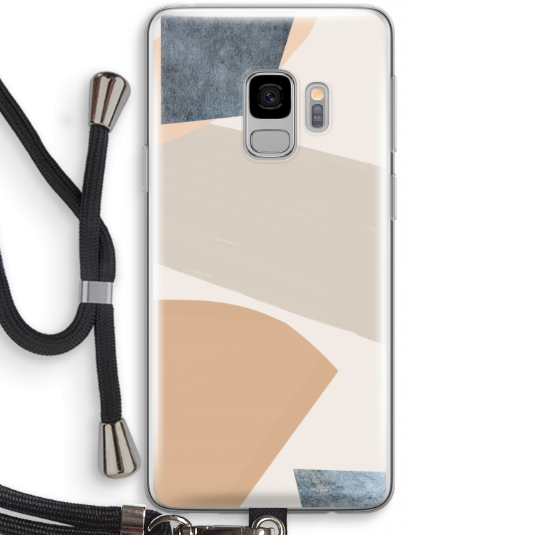 Formo: Samsung Galaxy S9 Transparant Hoesje met koord