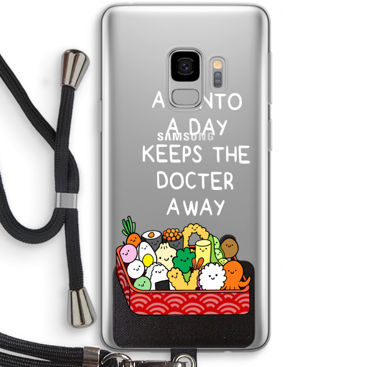 Bento a day: Samsung Galaxy S9 Transparant Hoesje met koord