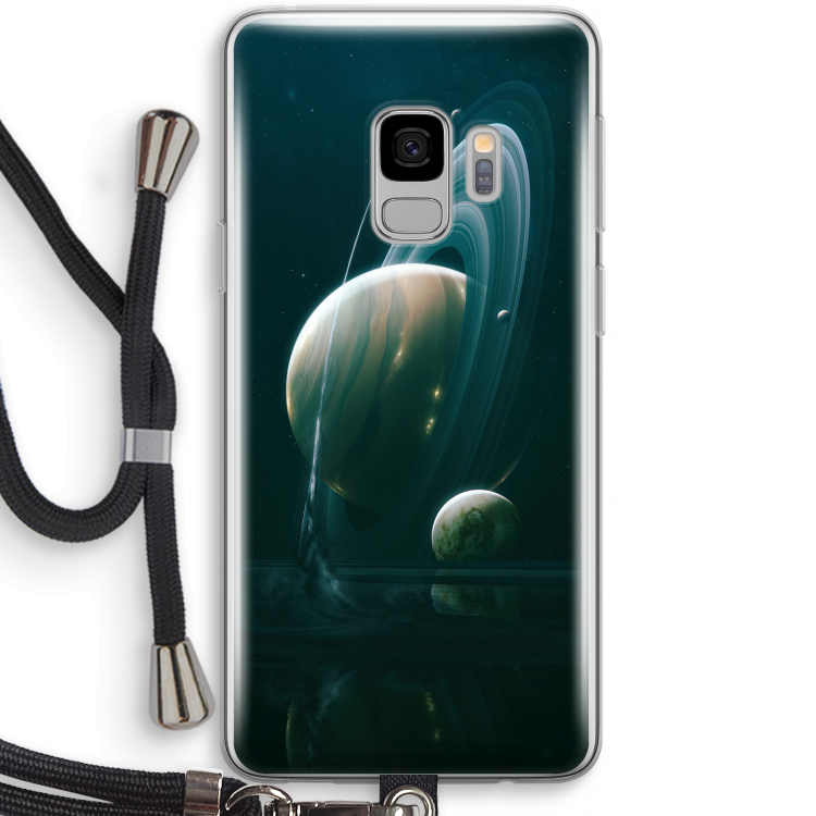 Mercurius: Samsung Galaxy S9 Transparant Hoesje met koord
