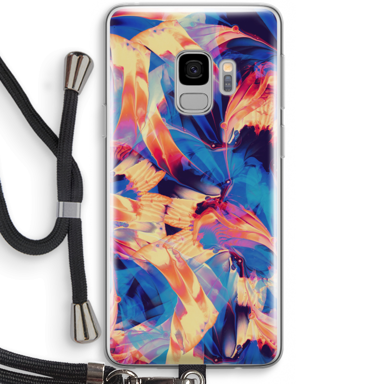 Tuesday Night: Samsung Galaxy S9 Transparant Hoesje met koord