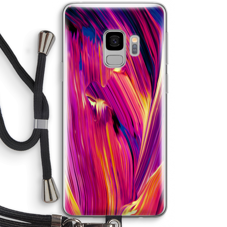 Phoenix: Samsung Galaxy S9 Transparant Hoesje met koord