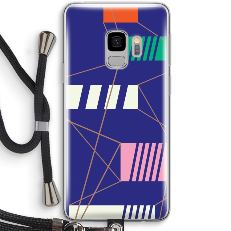 Gestalte 5: Samsung Galaxy S9 Transparant Hoesje met koord