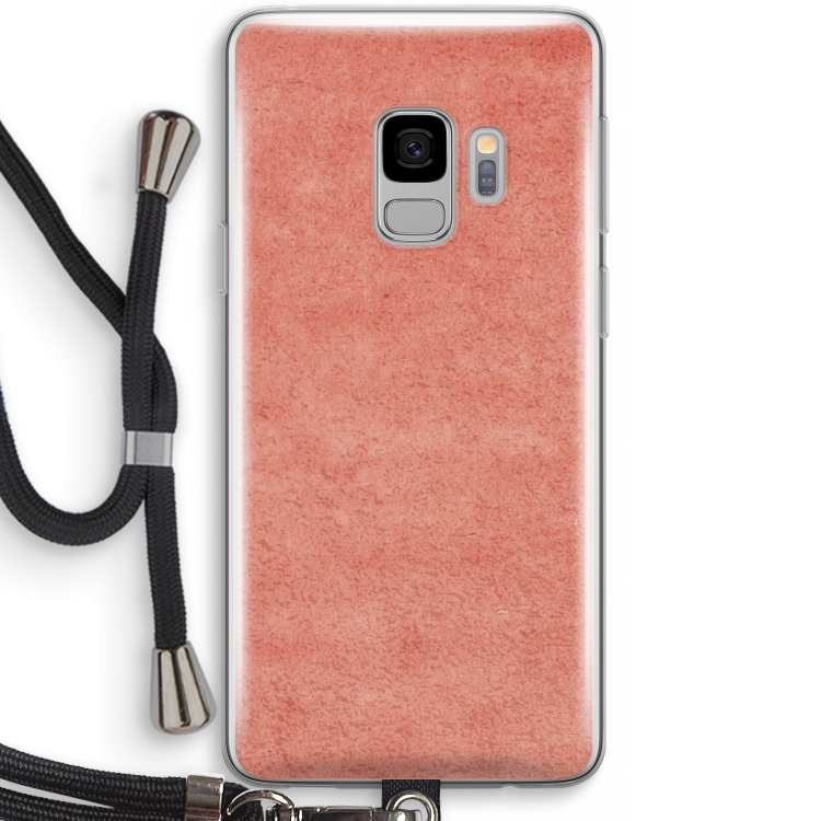 Marrakech Walls: Samsung Galaxy S9 Transparant Hoesje met koord