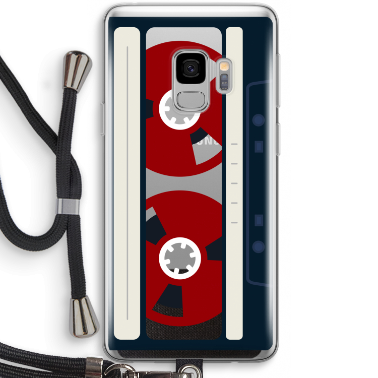 Here's your tape: Samsung Galaxy S9 Transparant Hoesje met koord