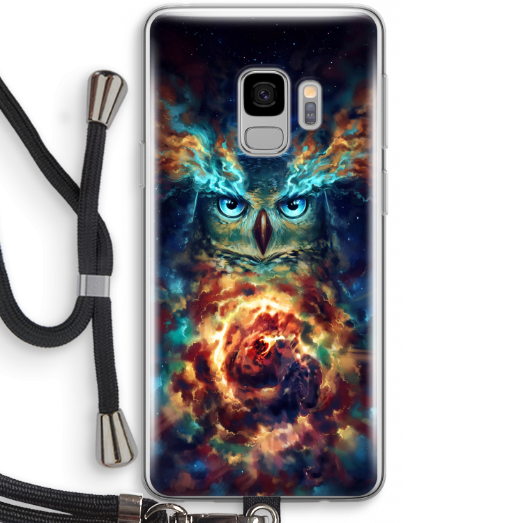 Aurowla: Samsung Galaxy S9 Transparant Hoesje met koord