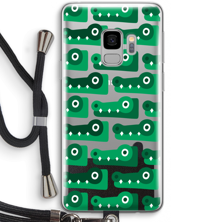 Crocs: Samsung Galaxy S9 Transparant Hoesje met koord