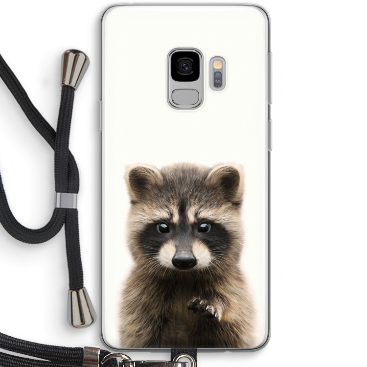 Rocco: Samsung Galaxy S9 Transparant Hoesje met koord