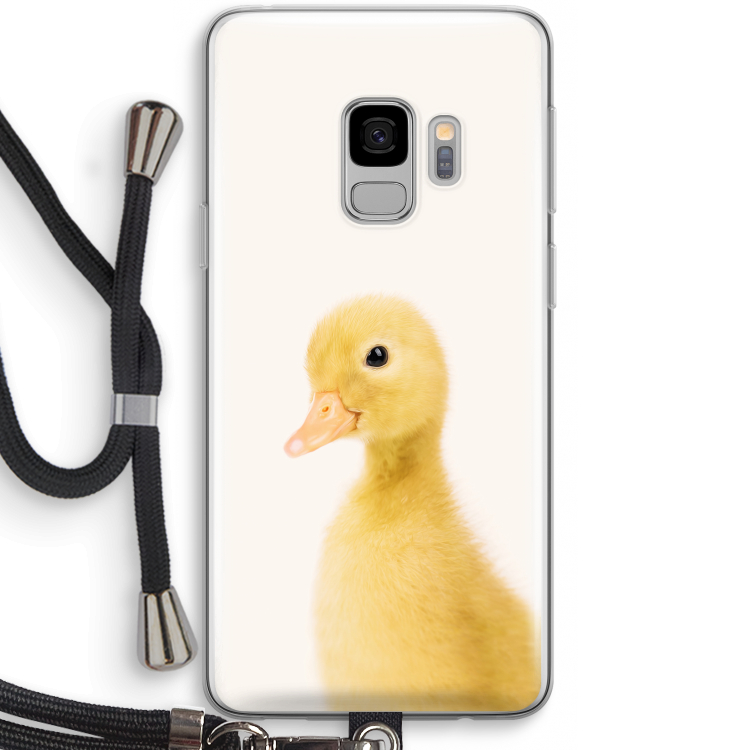 Duke: Samsung Galaxy S9 Transparant Hoesje met koord